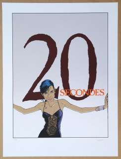 Francq, Philippe - 1 Silkscreen - Largo Winch - 20 Secondes | Catawiki