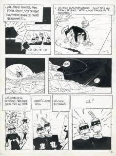 Borrini, Fabrizio - 1 Original page - Suplex et Caltex T2 - L’Homme statue - 1986 | Catawiki