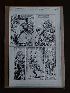 Dave Simons - Original page - DC - Dragonlance - 1989 | Catawiki