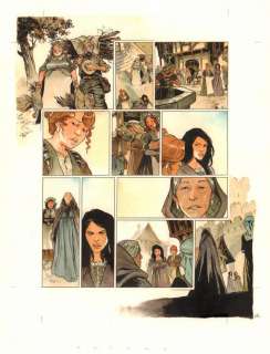 - - Planche originale 28 du Tome 1 GALKIDDEK de Paolo GRELLA