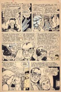 Carl Burgos, Dick Ayers - The Human Torch #36 P.2 - La - 1954