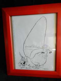 Uderzo, Albert - Astérix - 1 Ex-libris + signature manuscrite - Albert René | Catawiki