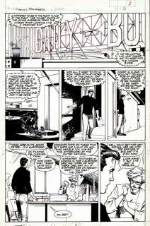 Terry Shoemaker Carl Potts - Marvel Fanfare #42 P 3 (Early Black Costume Spider-Man Page!)