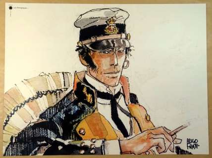 Pratt, Hugo - 1 Offset Print - Corto Maltese - Les Ethiopiques - 2008 | Catawiki