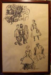 Bofa, Gus - 1 Original preliminary drawing - Scènes de rue | Catawiki