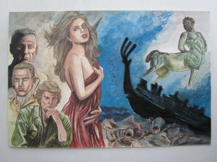 Ersel - 1 Original colour drawing - Medea | Catawiki