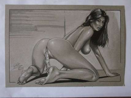 Ducarteron, David - 1 Original drawing - Luxuria | Catawiki