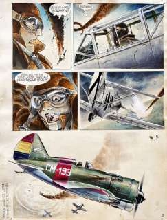 Giménez, Juan - 1 Original colour page - A Matter of Time : DYE - 1982 | Catawiki