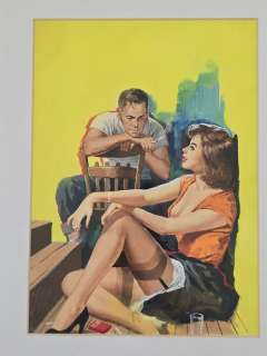 Jacono, Carlo - 1 Original cover - I Gialli Ponzoni - "Ho toccato il fondo" | Catawiki