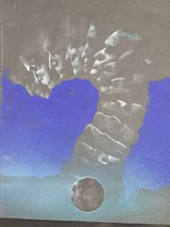 Thole, Karel - 1 Original preliminary drawing - "Una Domanda per la Terra" | Catawiki