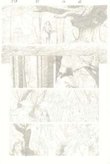 Rags Morales | Jsa #85 P.10 - Ghosts of Colonials - 2006 | Anthony’s Comic Book Art