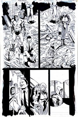 Mike Norton | Mike Norton -Green Arrow & Black Canary- Issue 18- Page 13/ Pencils by Mike Norton, inks by Joe Rubinstein | Panel Punk Comics Originals