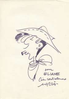 Morris | Lucky Luke, illustration au feutre sur papier… | Millon
