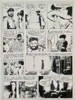 Battaglia, Dino - 1 Original page - Mata Hari - “La Spia Vestita di Bianco”. | Catawiki