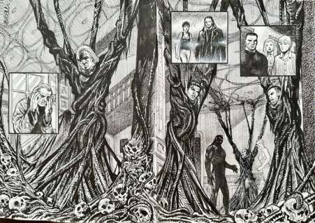 Vercelli, Gino - 2 Original page - Dampyr - Speciale #15 - Doppelgänger Hotel | Catawiki