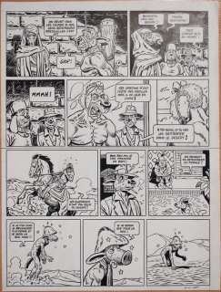 Rochette, Jean-Marc - 1 Original page - Edmond Le Cochon T - Va en Afrique - 1981 | Catawiki