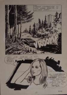 Manara, Milo - 1 Original page - Genius 12# - 1972 | Catawiki