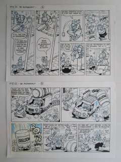 Stallaert, Dirk - 1 Original page - Plankgas en Plastronneke - De mosterdpot | Catawiki