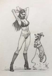 Noé, Ignacio - 1 Original drawing - My Dog | Catawiki