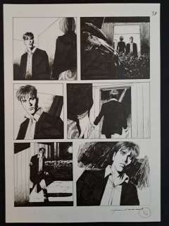 Roi, Corrado - 1 Original page - Dylan Dog - "Profondo Nero" Dario Argento | Catawiki