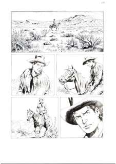 Valdambrini, Fabio - 4 Original page - Tex Willer #39 - "El Cangrejo" - 2022 | Catawiki