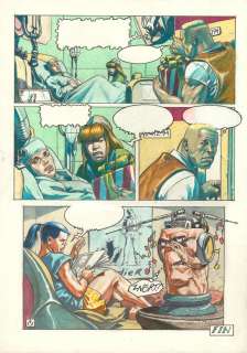 Tanino Liberatore - Planche originale, page de fin - Amen ! - RanXerox