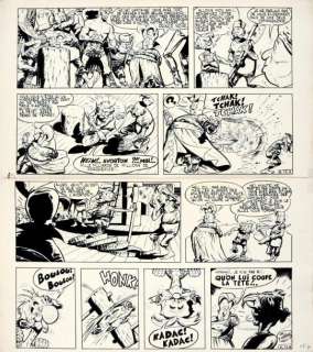 Uderzo, Albert - BELLOY. TOME 2. LA PRINCESSE CAPTIVE. Encre de Chine pour