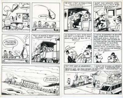 Francis - 2 Original page - L’ahuri | Catawiki