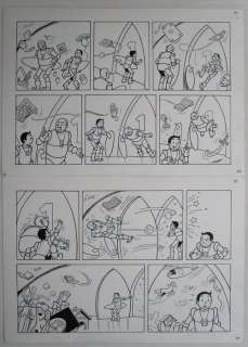 Morjaeu, Luc - 1 Original page - Suske en Wiske - De Sinistere site - 2005 | Catawiki