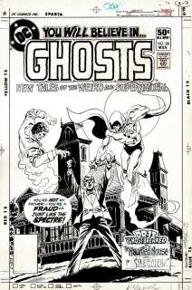 Jim Aparo - Ghosts #98 Cover (Awesome Aparo Bronze Age Spectre Cover!) 1980
