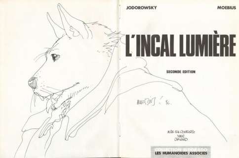 Moebius. Dessin original non nominatif L’Incal | BDEnchères