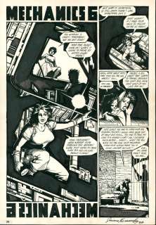 Jaime Hernandez - Love And Rockets - Mechanics Chap 6 Title Page Issue 2 Page 32