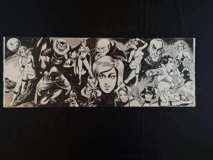 Camarda, Larry - 1 Original drawing - Gesebel - Tributo a Magnus | Catawiki