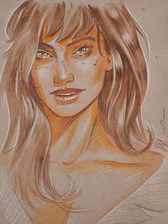 Jim - 1 Original colour drawing - Une Nuit à Rome - Marie | Catawiki