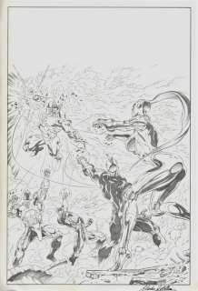 Claudio Castellini - Countdown #25 Cover (Firestorm & Atomic Knights!) 2007