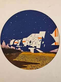 Thole, Karel - 1 Original cover - "Biblioteca di Urania" #9 - L’Astronave dell’Esilio | Catawiki