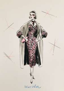 Lapone, Antonio - 1 Original colour drawing - Chanel | Catawiki