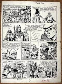 Sirius - 1 Original page - Les Timour T14 - Le Drakkar rouge - 1961 | Catawiki