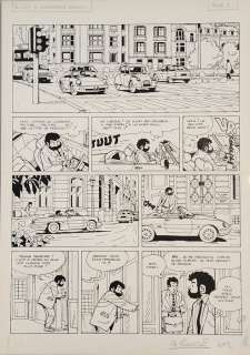 Sikorski, Alain - 1 Original page - Tif et Tondu T44 - Fort Cigogne - 1996 | Catawiki