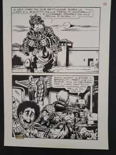Magnus & Bunker - 1 Original page - Alan Ford - La Testa del Coccodrillo | Catawiki