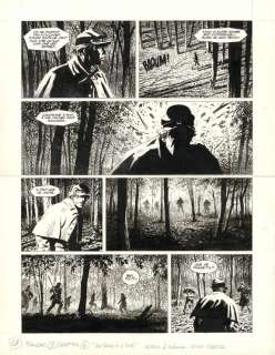 Steve Cuzor - Planche originale n°068 - Le combat d‘Henry Fleming