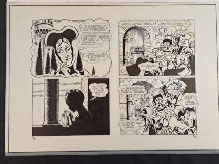 Magnus & Romanini - 1 Original page - La Compagnia della Forca - Il Rapimento di Annalisa - 1977 | Catawiki