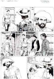 Brindisi, Bruno - 6 Original page - Tex Willer #44 - "La Ley De Fuga" - 2022 | Catawiki