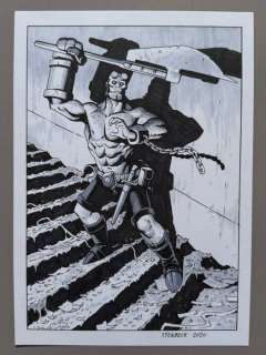 Ben Stenbeck - 1 Original drawing - Hellboy - 2020 | Catawiki