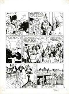 Ferry - 1 Original page - Ian Kalédine T7 - Le Grand complot - 1988 | Catawiki