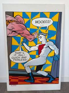 Allred, Mike - 1 Peinture originale - Madman Comics Pop Art Panel - 1995 | Catawiki