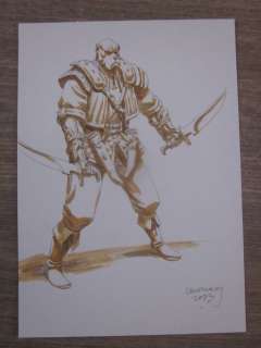 Lereculey, Jérôme - 1 Original colour drawing - Les 5 Terres - 2023 | Catawiki