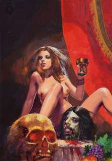 Artiste Italien (Taglietti, Emmanuele Attribué À) | ARTISTE ITALIEN CIMITIERA Illustration Ã  la gouache… | Cornette de St Cyr