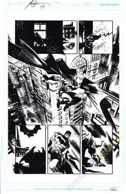 Rafael Albuquerque | Batman: Detective Comics #1063: Gotham Nocturne Page 17 Artist Proof | Essential Sequential