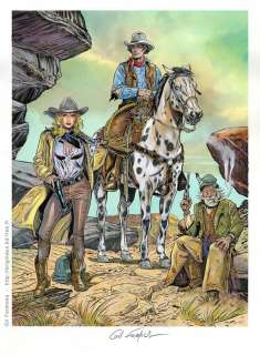 Formosa, Gil - 1 Original colour drawing - Blueberry - Canyon | Catawiki